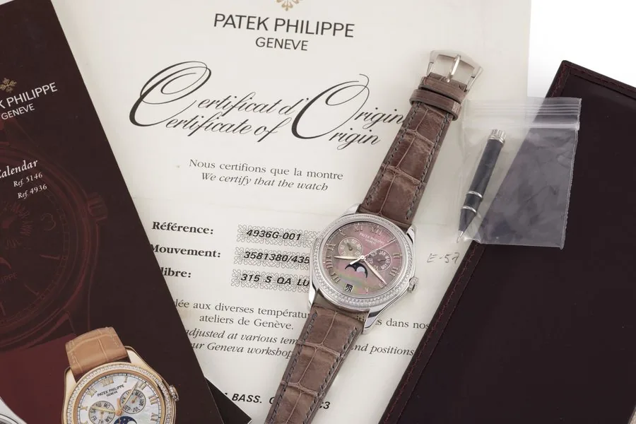 Patek Philippe Ref 4936G 001 Complications