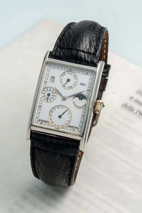 IWC, REF. 3545, NOVECENTO PERPETUAL CALENDAR, PLATINUM