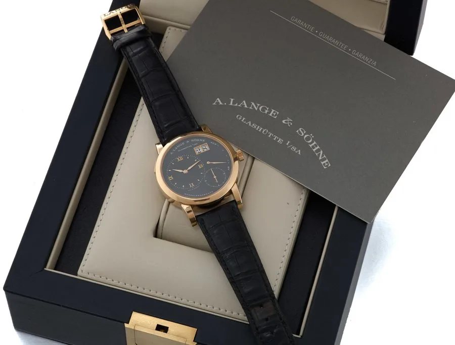 A. LANGE & SOHNE REF. 101.031, LANGE 1, BLACK DIAL, PINK GOLD