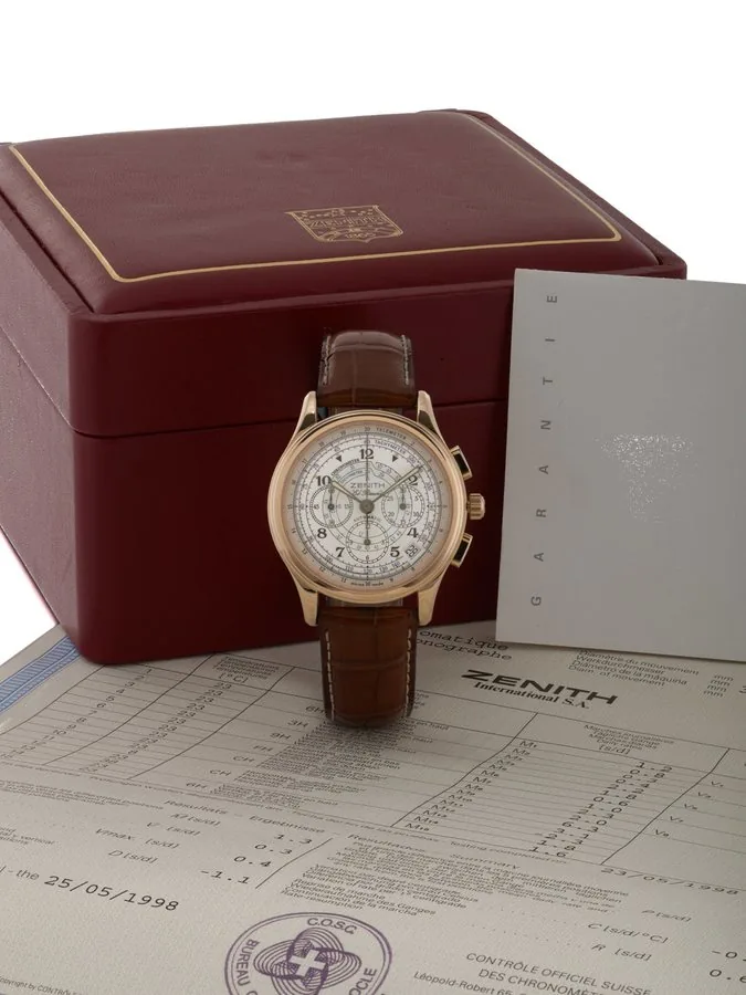 ZENITH, REF. 17.0500.400, EL PRIMERO SAN GABRIEL, NO. 10/50, PINK GOLD