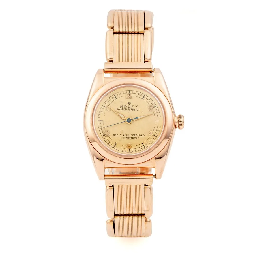 Rolex Ref 3131 Oyster Perpetual Officially Certified Chronometer So Called Bubble Back