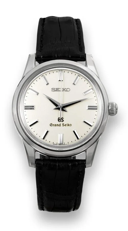 Grand Seiko GS Seiko, Japan,No. 250028, Ref. 9S54- 0030. Made circa 2000. Fine, center-seconds, water-resistant, stainless steel wristwatch with a stainless steel Seiko buckle. To be sold without reserve