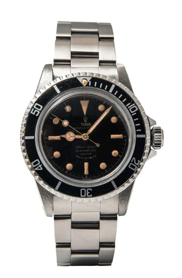 TUDOR, REF. 7928, SUBMARINER "TROPICAL GILT DIAL PCG", STEEL