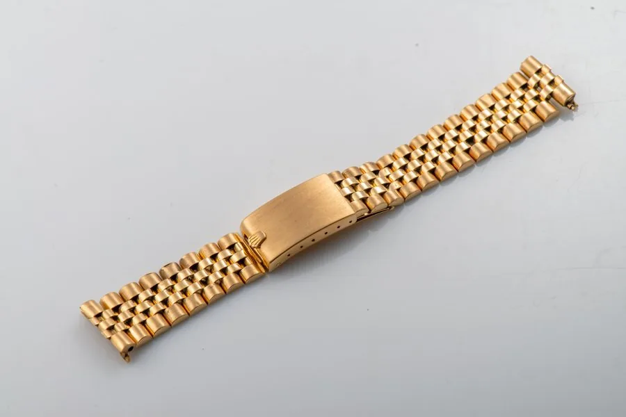 Rolex “Jubilee” bracelet; 18K yellow gold