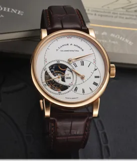 A. Lange and Sohne A. Lange & Söhne Richard Lange 760.032F 42mm Rose gold Silver · 760.032F