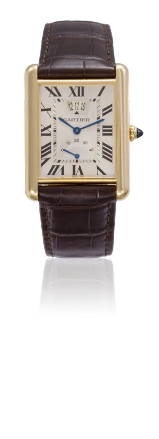 CARTIER REF. W1560003, TANK LC XL, 18K PINK GOLD