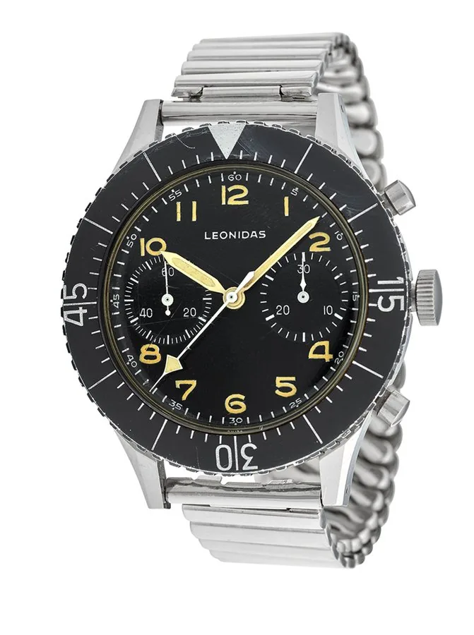 Leonidas Ref Cp2 Military Italian Army Chronograph Flyback