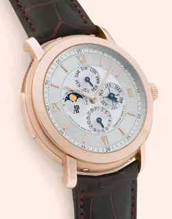 Audemars Piguet Audemars Piguet Jules Audemars 2591OR 39mm Rose gold Silver · 2591OR