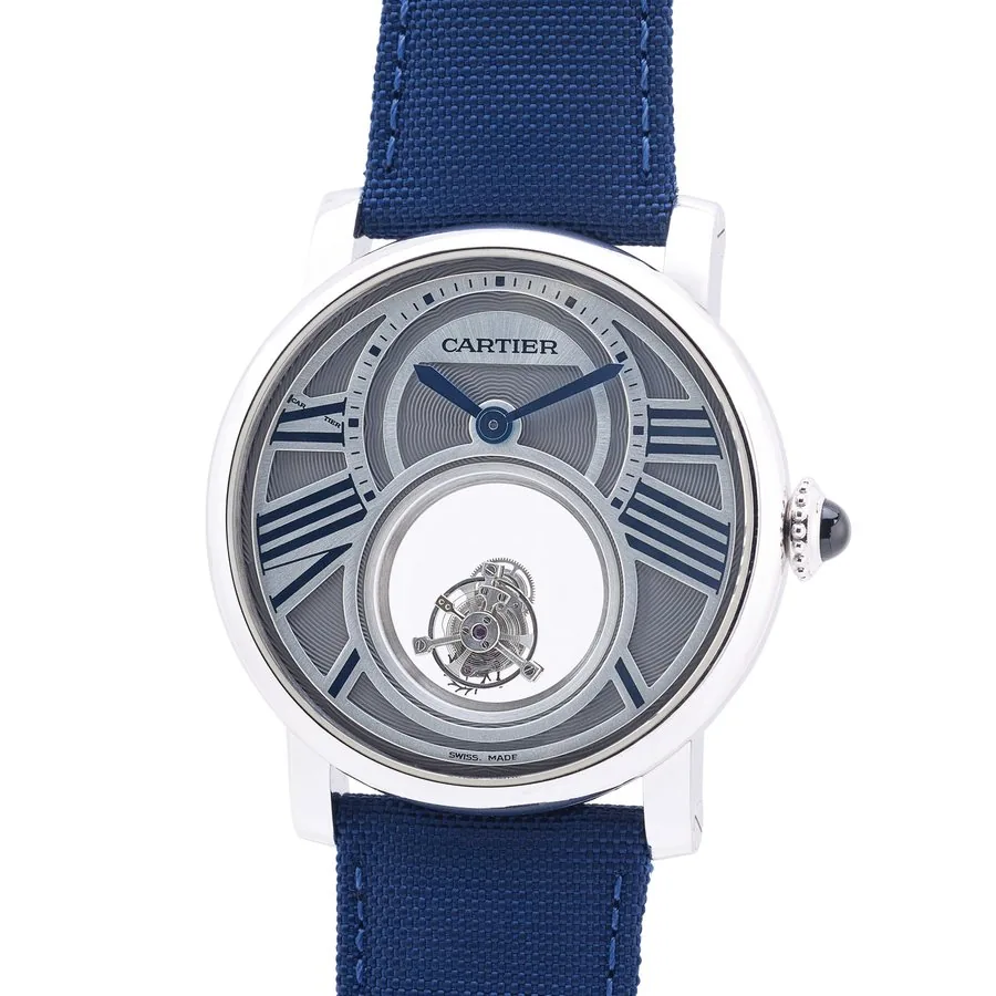 Cartier Ref W1556210 Rontonde De Cartier Mysterious Double Tourbillon