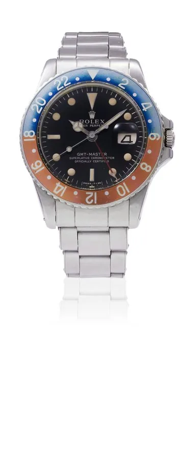 ROLEX REF. 1675, GMT-MASTER, GILT DIAL, STEEL