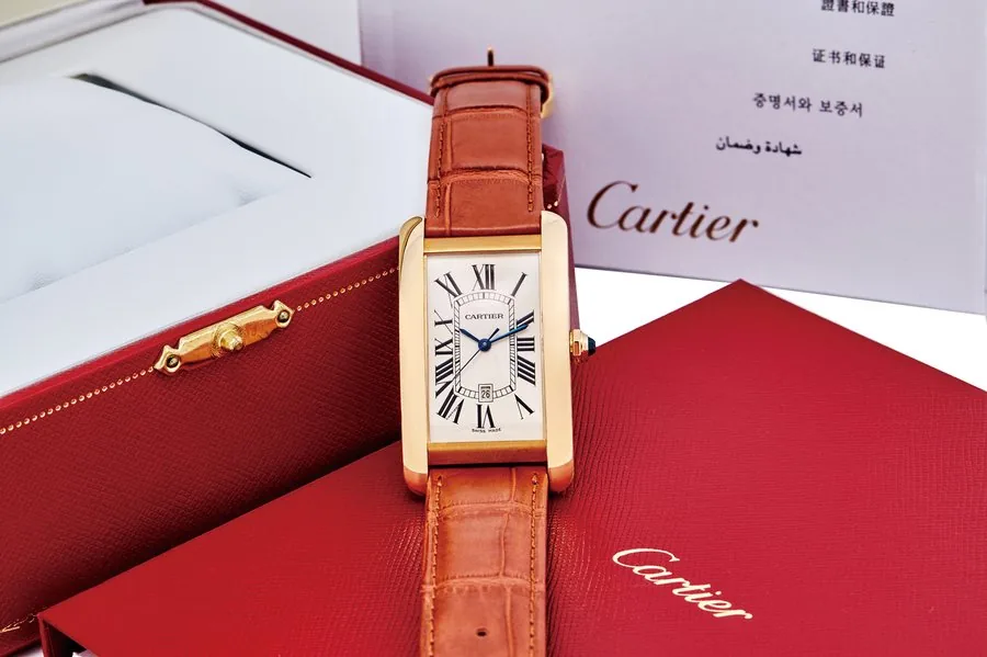 Cartier Ref W2603156 Tank Americaine
