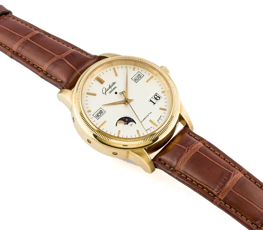 GLASHUTTE ORIGINAL SENATOR PERPETUAL CALENDAR ROSE GOLD