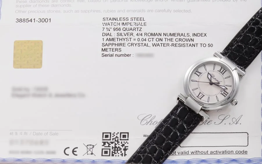 CHOPARD REF. 388541-3001, IMPERIALE, STEEL