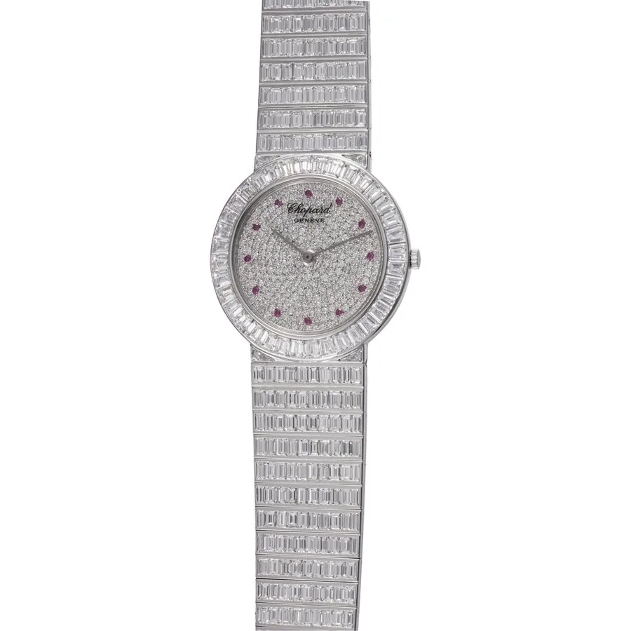 CHOPARD REF. 14-3031-WDB, 18K WHITE GOLD