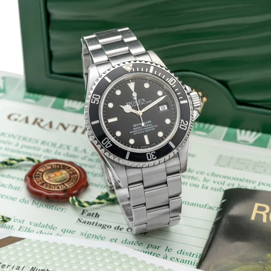 ROLEX, REF. 16600, SEA-DWELLER, STEEL