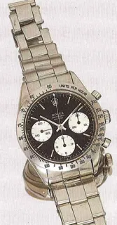 Rolex Rolex Daytona 6239 38mm Stainless steel Black · 6239