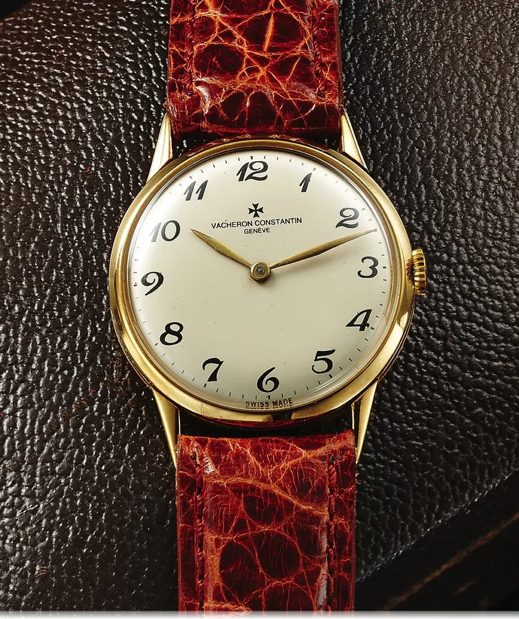 VACHERON & CONSTANTIN YELLOW GOLD Vacheron & Constantin, Genève, movement and case No. 321817. Made circa 1920. Fine and very rare, 18K yellow gold wristwatch with an 18K yellow gold Vacheron & Constantin buckle. Accompanied by a fitted box.