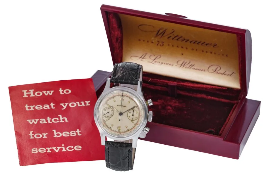 WITTNAUER STEEL ,TELEMETRIC CHRONOGRAPH