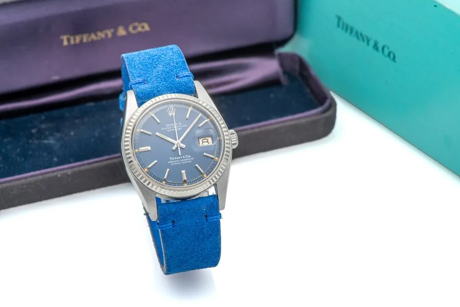 ROLEX, REF. 1601, DATEJUST, RETAILED BY TIFFANY & CO.