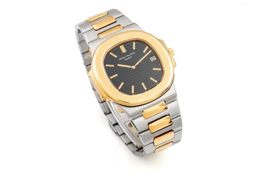PATEK PHILIPPE, REF. 3700, JUMBO NAUTILUS, STEEL AND GOLD