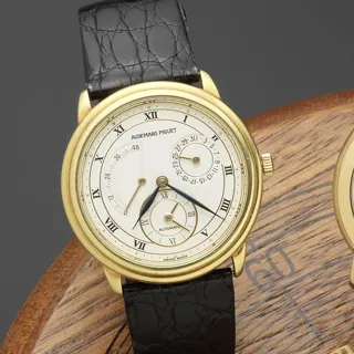 Audemars Piguet Audemars Piguet Dual Time BA25685/002 36mm 18k yellow gold White · BA25685/002