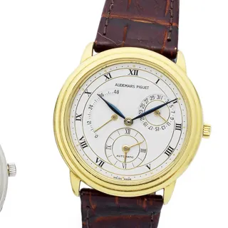 Audemars Piguet Audemars Piguet Dual Time 36mm Yellow gold White · -
