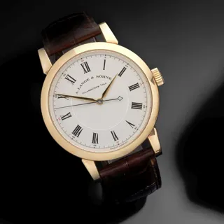 A. Lange and Sohne A. Lange & Söhne Richard Lange 232.032 40mm Rose gold Silver · 232.032
