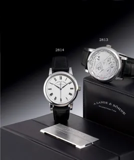 A. Lange and Sohne A. Lange & Söhne Richard Lange 41mm Platinum Silver · -