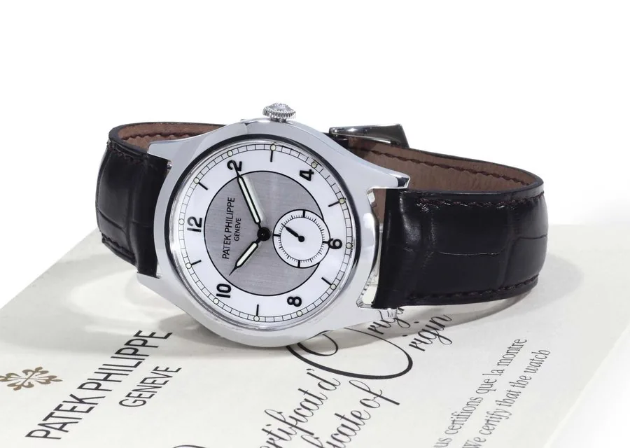 Patek Philippe. A Limited Edition Stainless Steel Wristwatch SIGNED PATEK PHILIPPE, GENEVE, 1839-1892-2006, REF. 5565, MOVEMENT NO. 1'901'521, CASE NO. 4'381'657, MANUFACTURED IN 2006