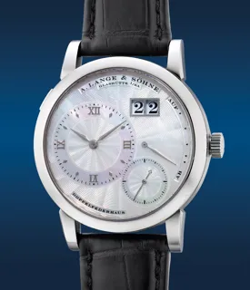 A. Lange and Sohne A. Lange & Söhne Lange 1 Soirée 110.030 38.5mm White gold White · 110.030