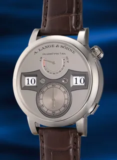 A. Lange and Sohne A. Lange & Söhne Zeitwerk 142.025 41.9mm Platinum Gray · 142.025