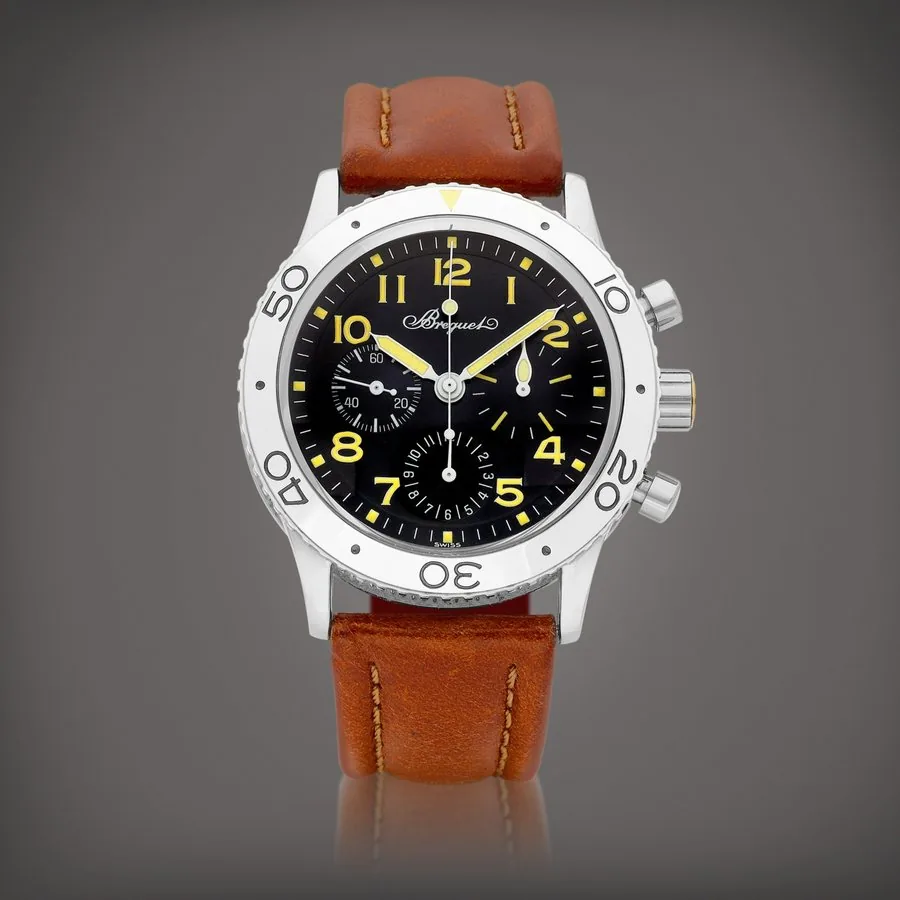 Type XX, Reference 3800 | A stainless steel flyback chronograph wristwatch, Circa 2000 | 寶璣 | Type XX 型號3800 | 精鋼飛返計時腕錶，約2000年製