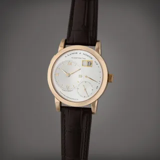 A. Lange and Sohne A. Lange & Söhne Lange 1 101.032 38.5mm Rose gold Silver · 101.032