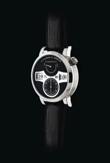 A. Lange and Sohne A. Lange & Söhne Zeitwerk 140.029 41mm White gold Black · 140.029