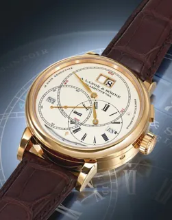 A. Lange and Sohne A. Lange & Söhne Richard Lange 45.5mm Rose gold Silver · -