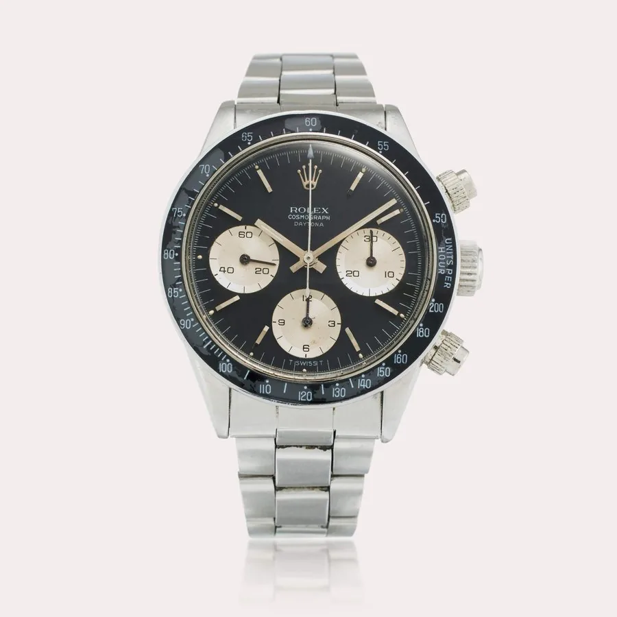 Reference 6240 ‘Small’ Daytona | A stainless steel chronograph wristwatch with bracelet, Circa 1966
