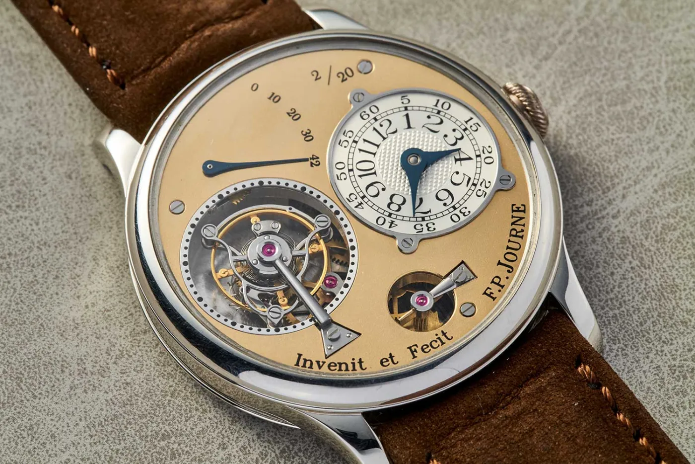 F.P. Journe Tourbillon Souverain with one-second remontoir