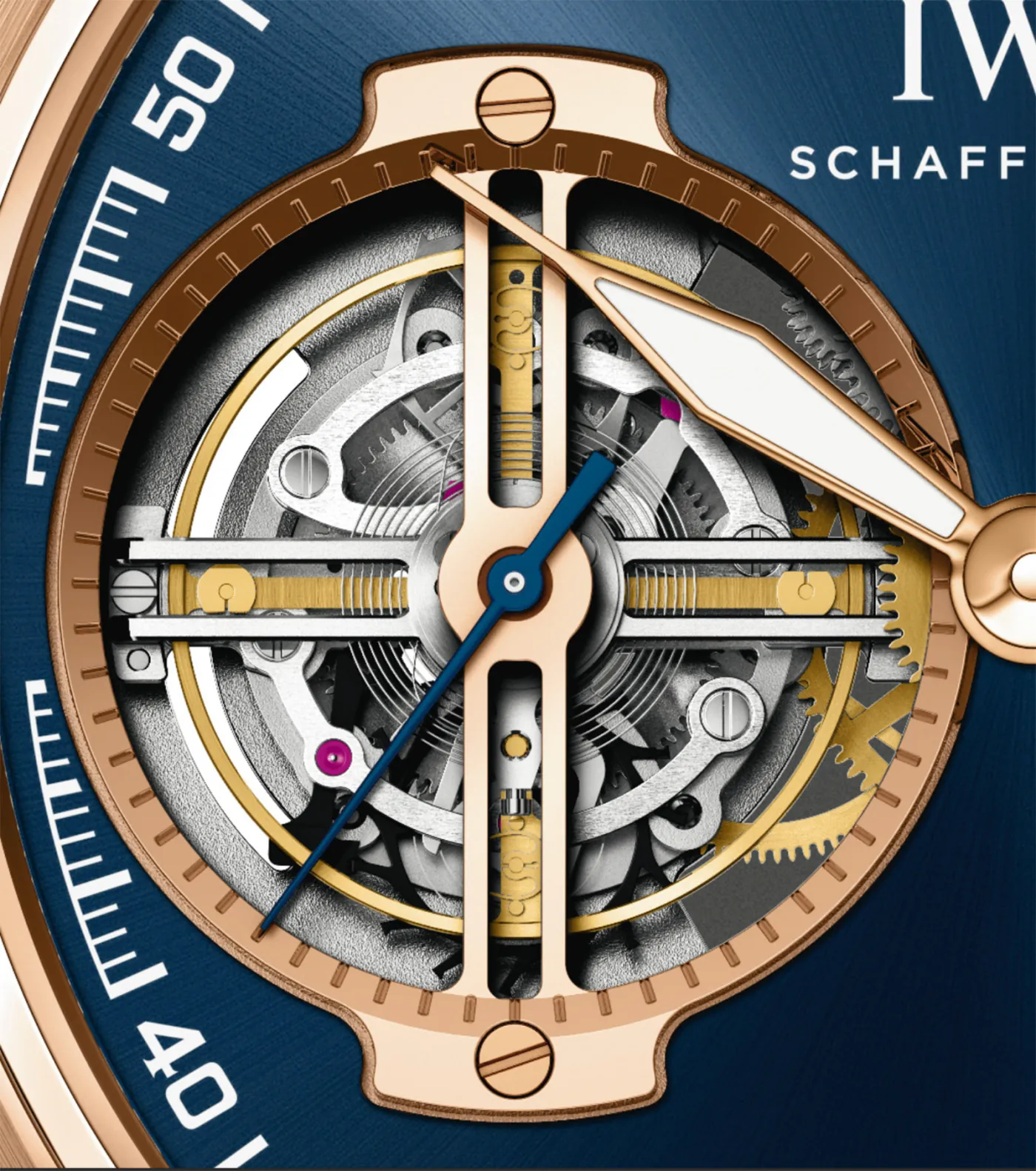 IWC Constant-Force Tourbillon movement, calibre 89630