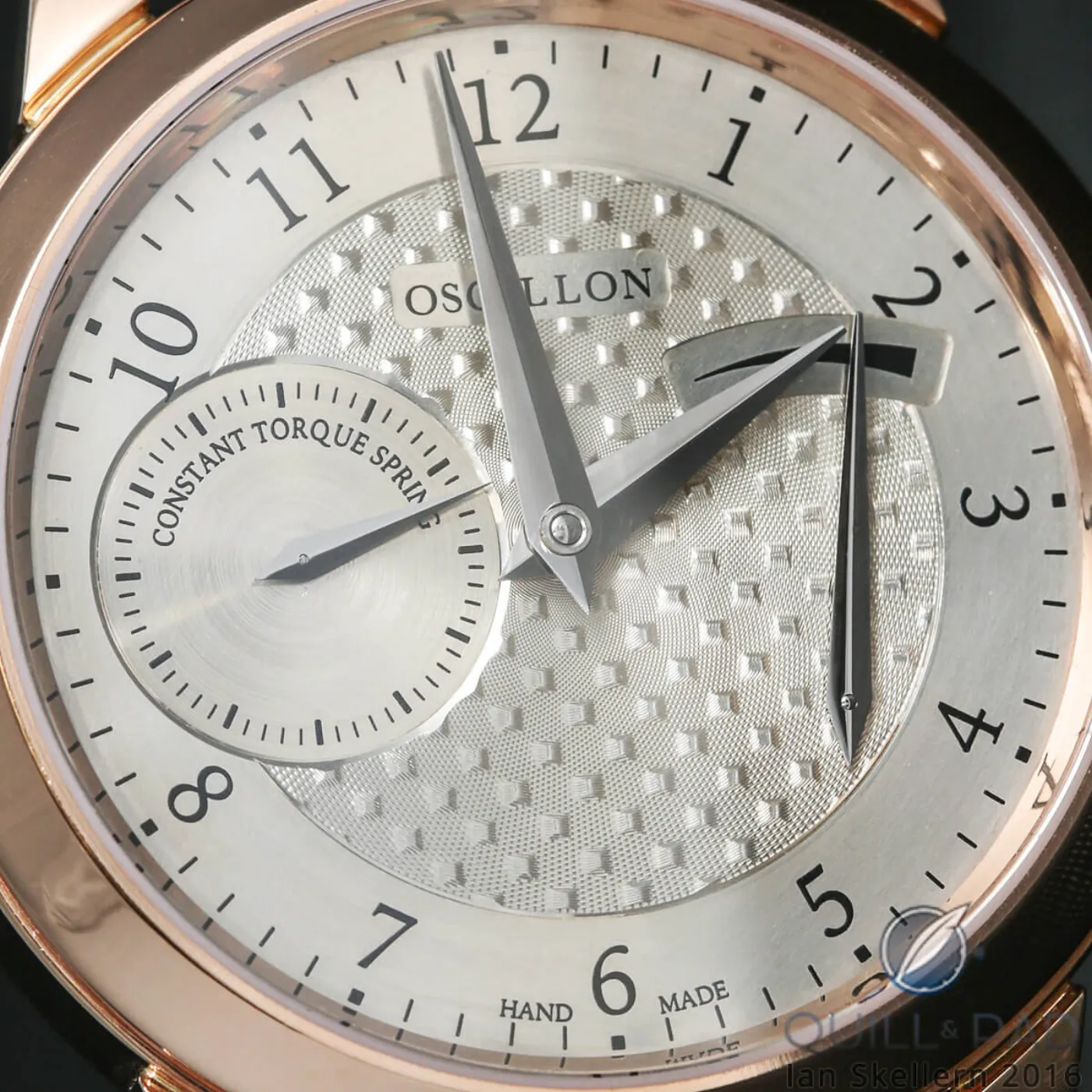 Oscillon L'Instant de Vérité dial detail
