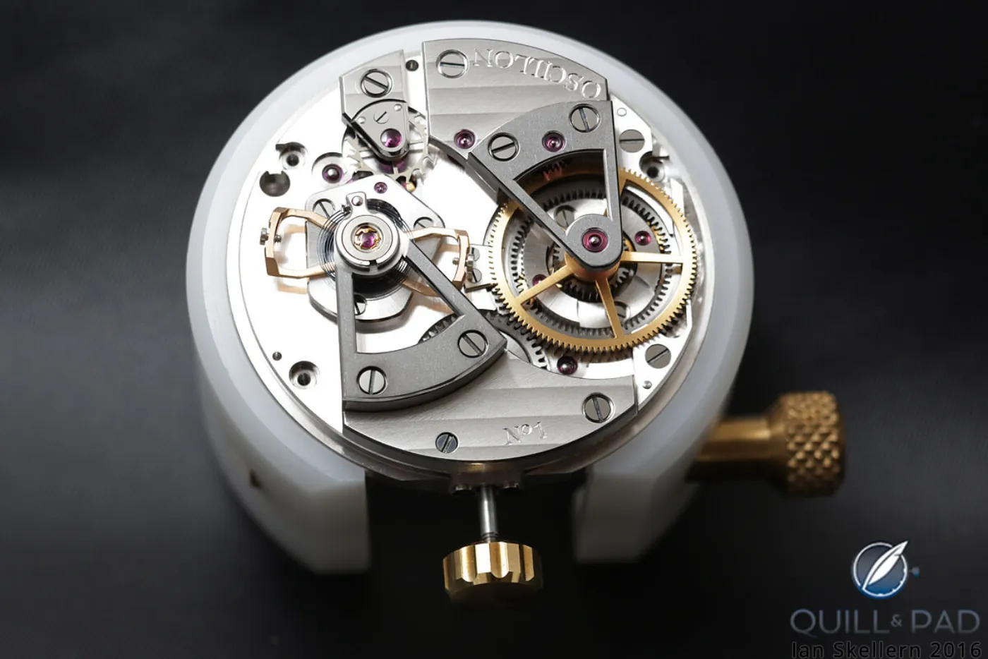 Oscillon movement number 1, full top view