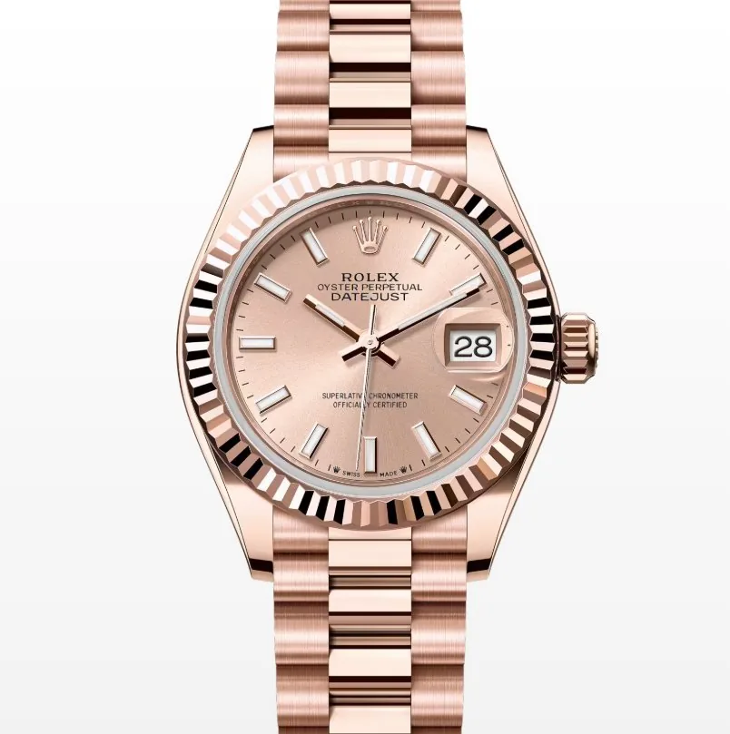 Rolex Lady-Datejust m279175-0025 Pink Index Jubilee 2025