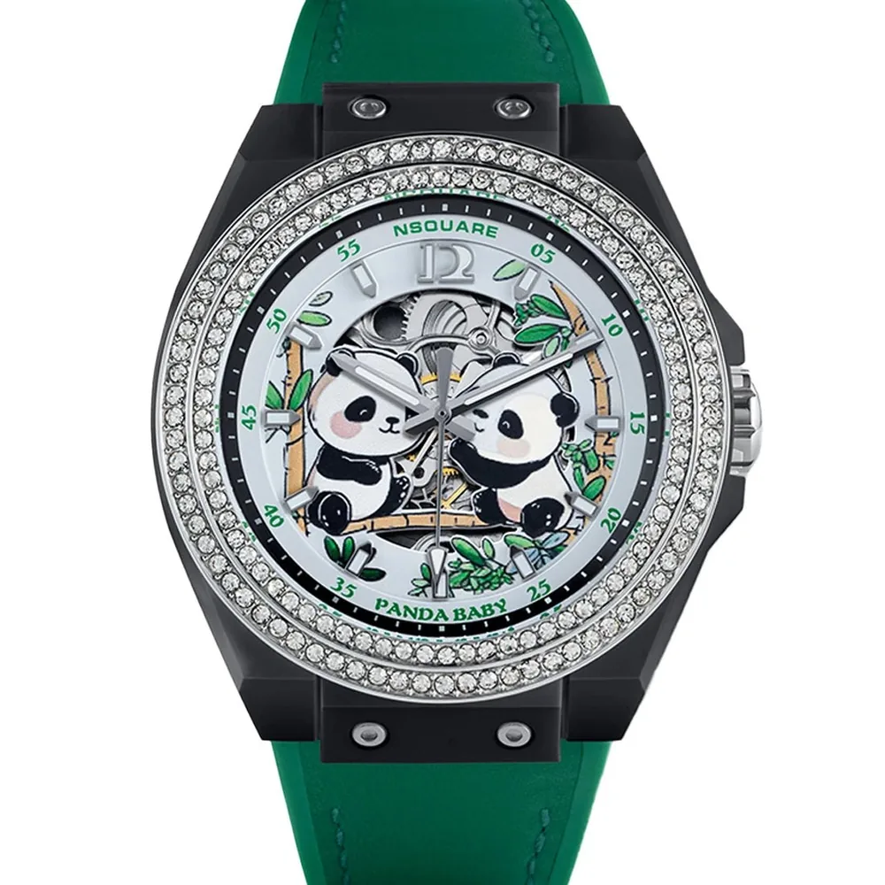 NSquare Panda Baby Automatic White 42mm Ref. 48633