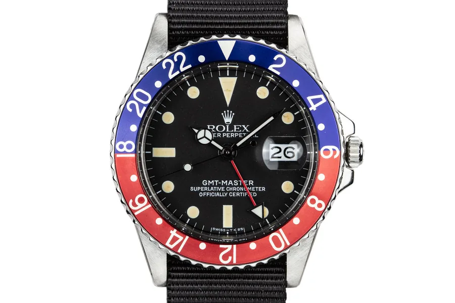 Rolex 1961 GMT-Master 1675 Pepsi 9550