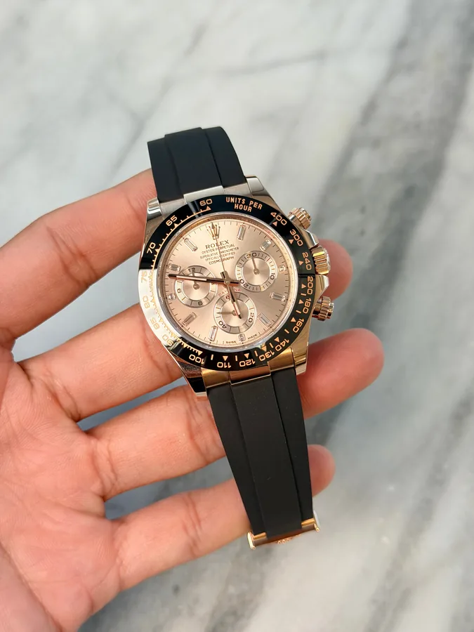 Rolex 2022 116515A Sundust Baguette 15328