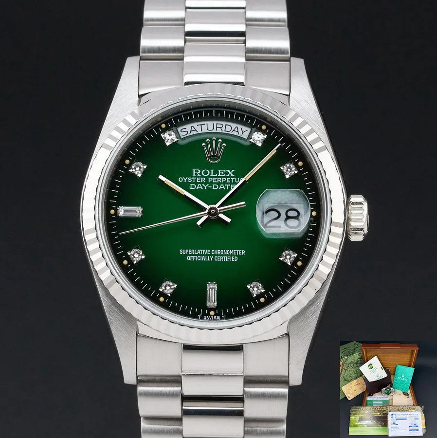 Rolex Day-Date 18039 Stella Red