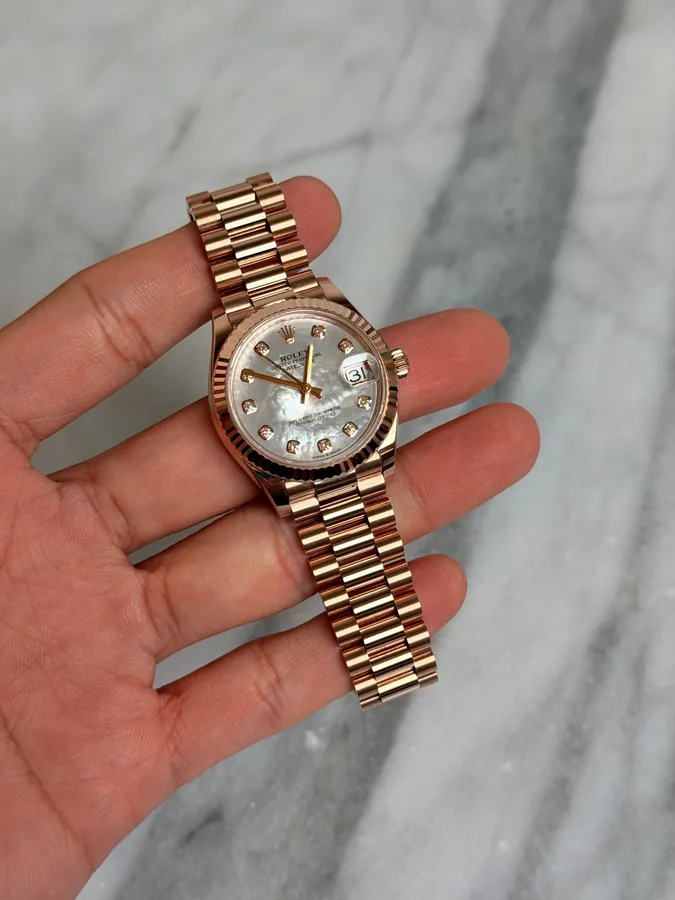Rolex 2025 278275NG MOP Diamond 14361