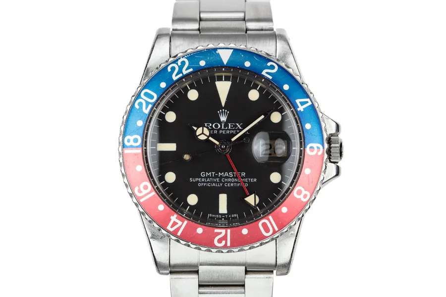 Rolex 1978 GMT-Master 1675 Pepsi A286