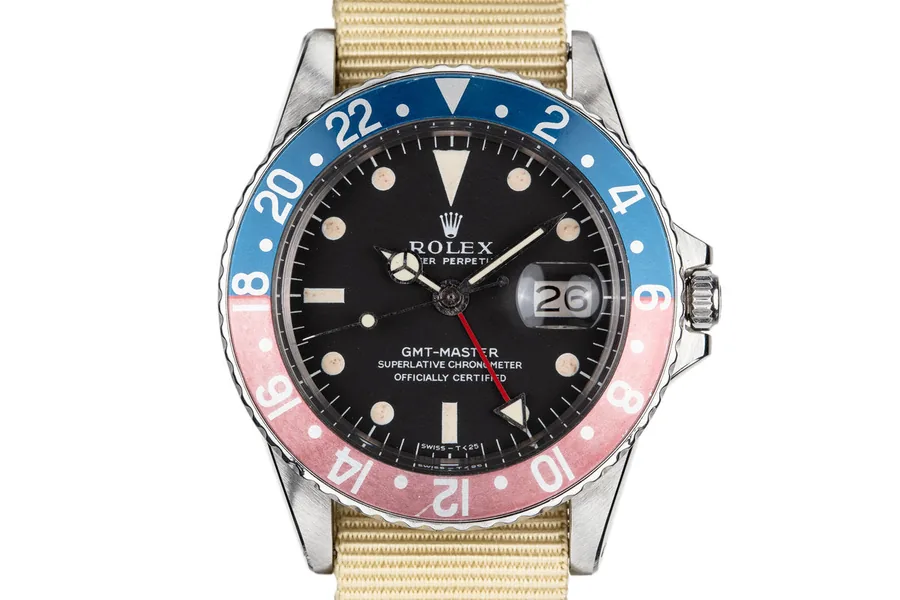 Rolex 1968 GMT-Master 1675 Pepsi A513