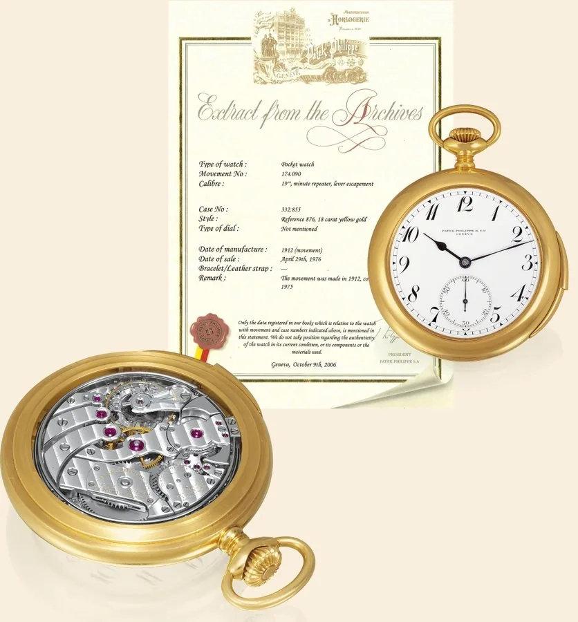 Patek Philippe Unclassified 876