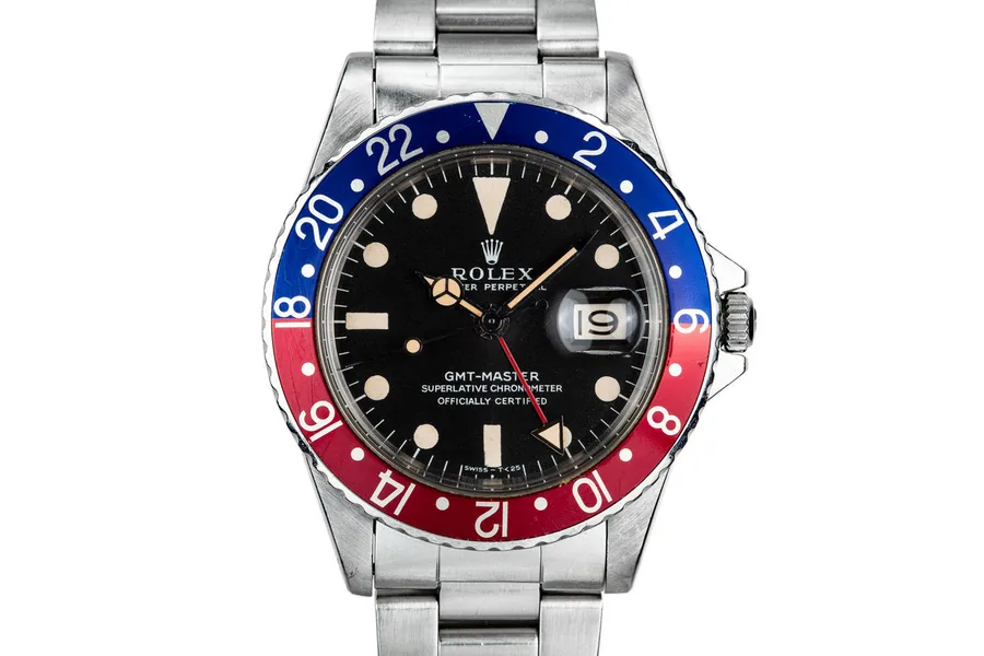 Rolex 1967 GMT-Master 1675 Pepsi A945
